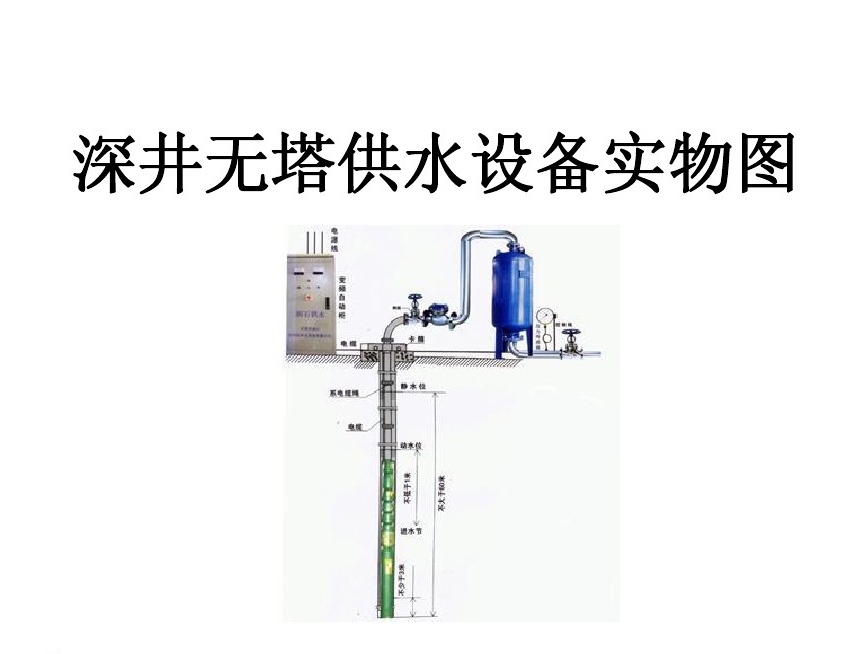 孟州市井泵无塔式供水设备